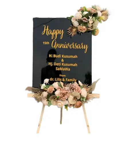 Papan Bunga Akrilik Rangsang Pesisir